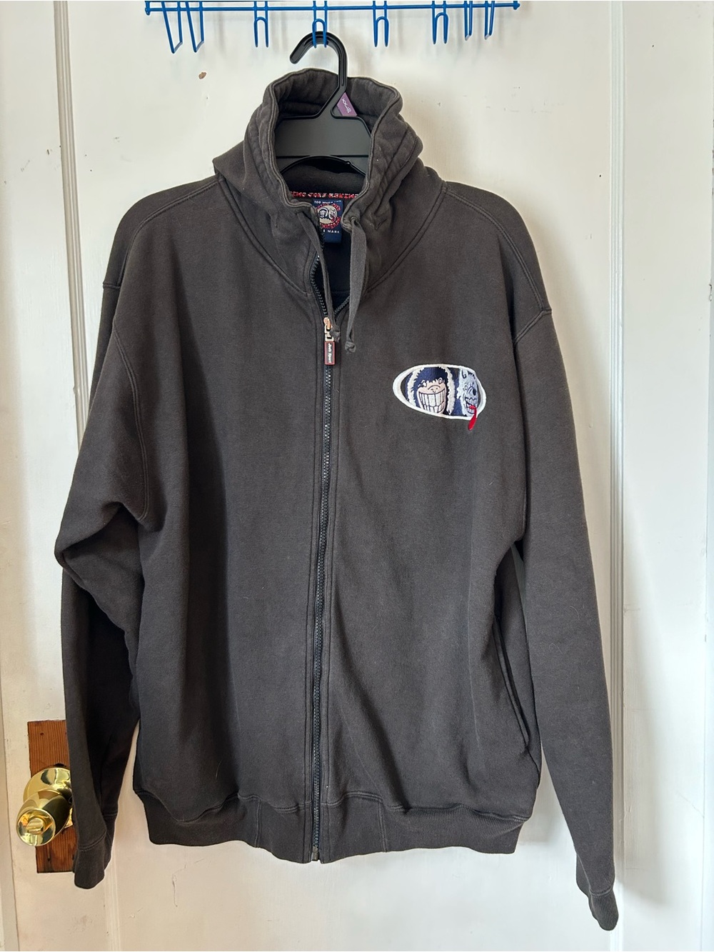 Men's Full-Zip Fleece Jacket - Charcoal